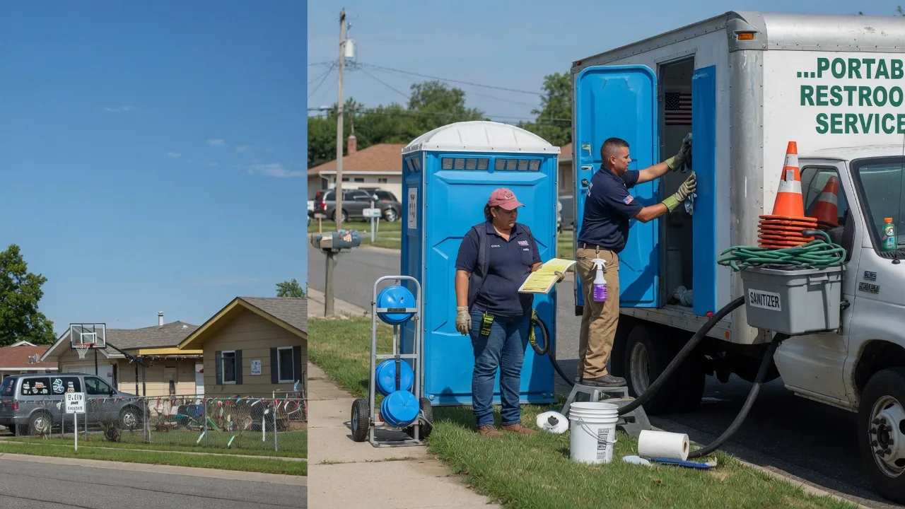 Portable Toilet Rental in Zionsville, IN near me